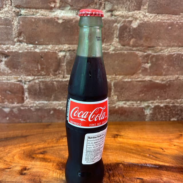 GLASS COCA-COLA.