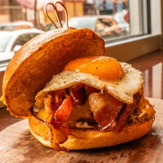 Early Envy Burger.