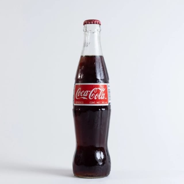 GLASS COCA-COLA.